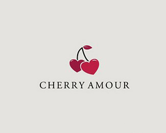 樱桃恋情标志cherry amour