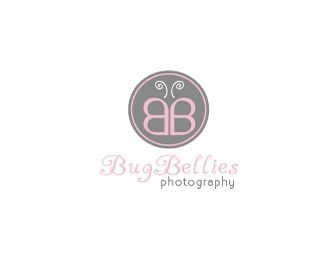 bug bellies摄影店标志设计