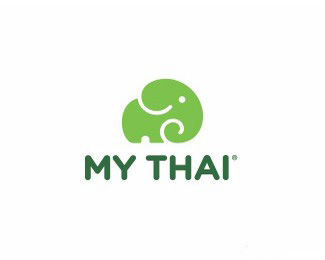 泰国大象标志设计